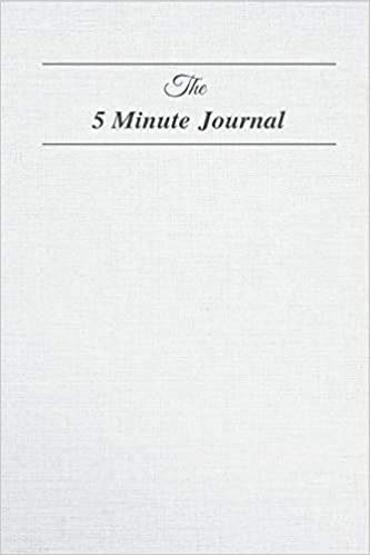 The 5 Minute Journal: Stress less and accomplish more with 5 minutes of  Journaling a day - Adamas Nexus